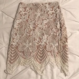 Lace skirt from For Love & Lemons